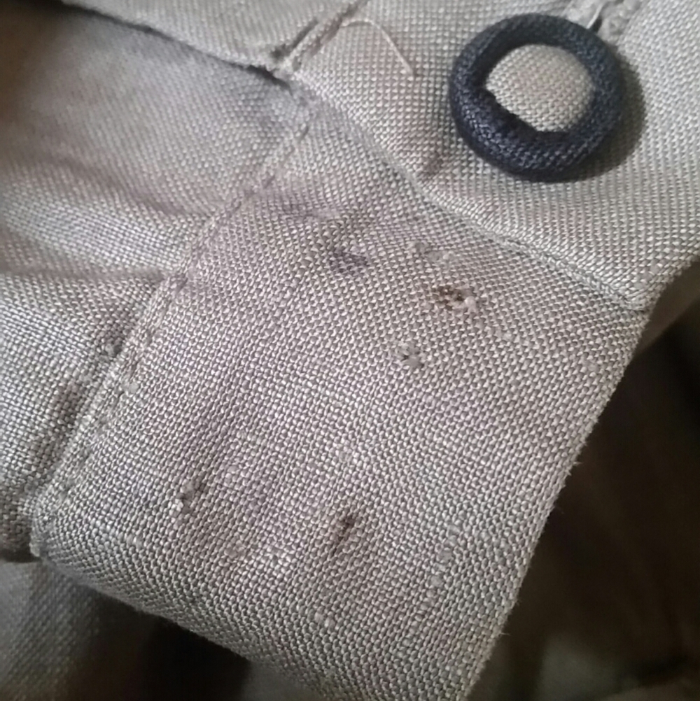 Vintage Paper White Girl's Linen Dress 6X - Picture 8 of 11